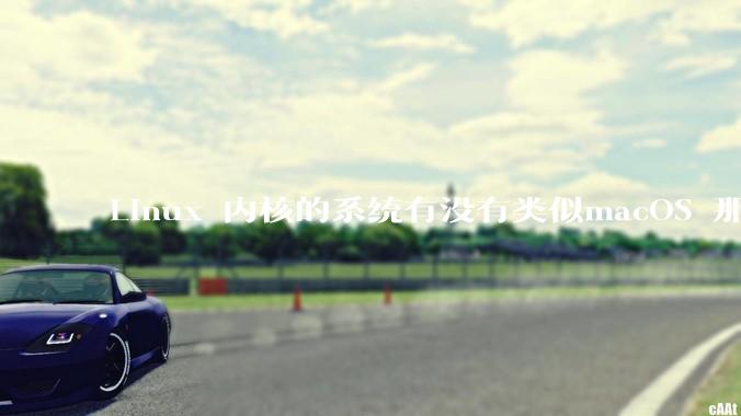Linux 内核的系统有没有类似macOS 那样漂亮流畅的桌面环境的发行版本?